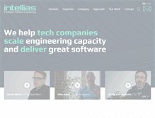 Tablet Screenshot of intellias.com