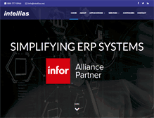 Tablet Screenshot of intellias.net
